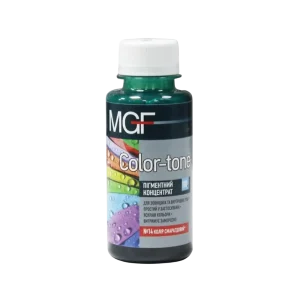 Колорант MGF Color-tone барвник пігментний концентрат №14 смарагдовий 0,1л