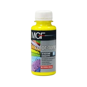 Колорант MGF Color-tone барвник пігментний концентрат №6 лимонно-жовтий 0,1л