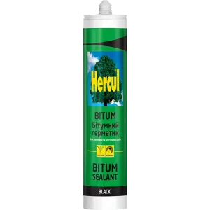 Герметик бітумний чорний Hercul 280мл