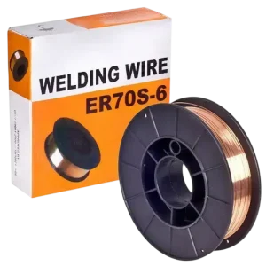 Дріт зварювальний з обмідненою поверхнею Welding Wire ER70S-6 ø0,8мм 1кг