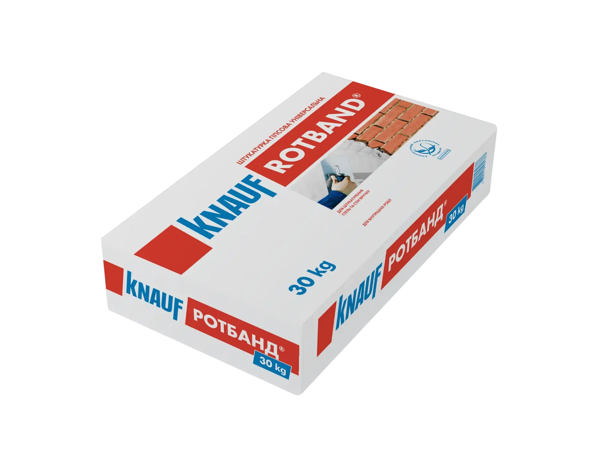 Штукатурка гіпсова універсальна Knauf Rotband 30кг
