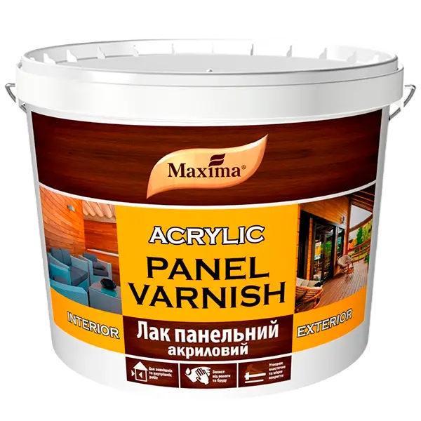 Лак панельний акриловий TM "MAXIMA"