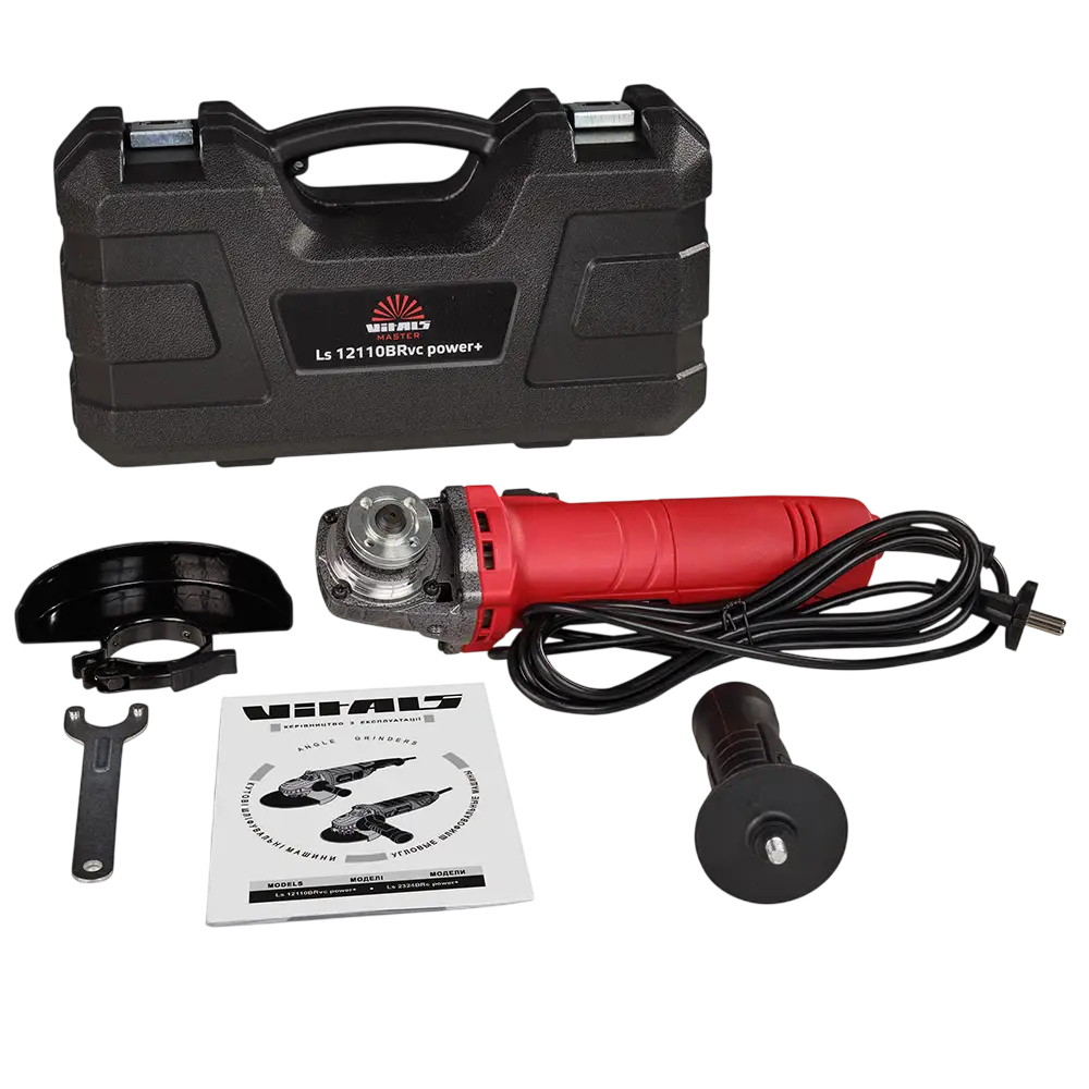 Кутова шліфувальна машина Vitals Master Ls12110BRvc power+ - Зображення 4