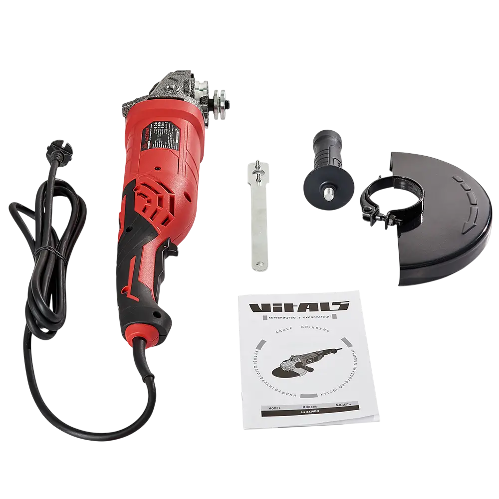Кутова шліфувальна машина Vitals Master Ls 2320BR - Зображення 4