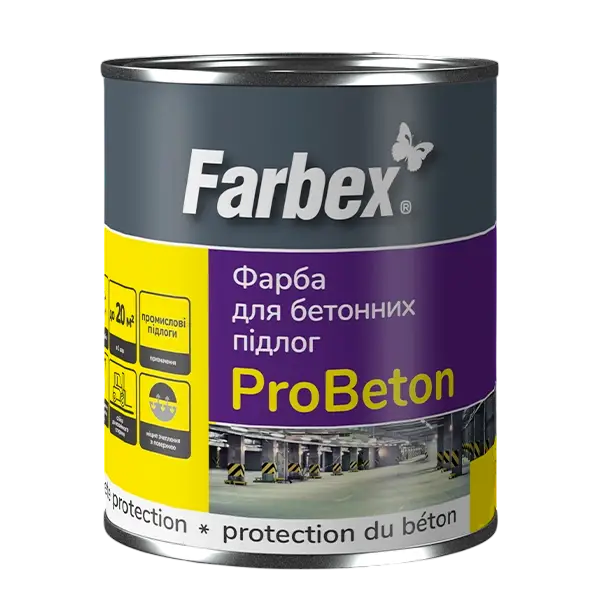 Фарба для бетонних підлог "ProBeton" TM "FARBEX" 2,8кг
