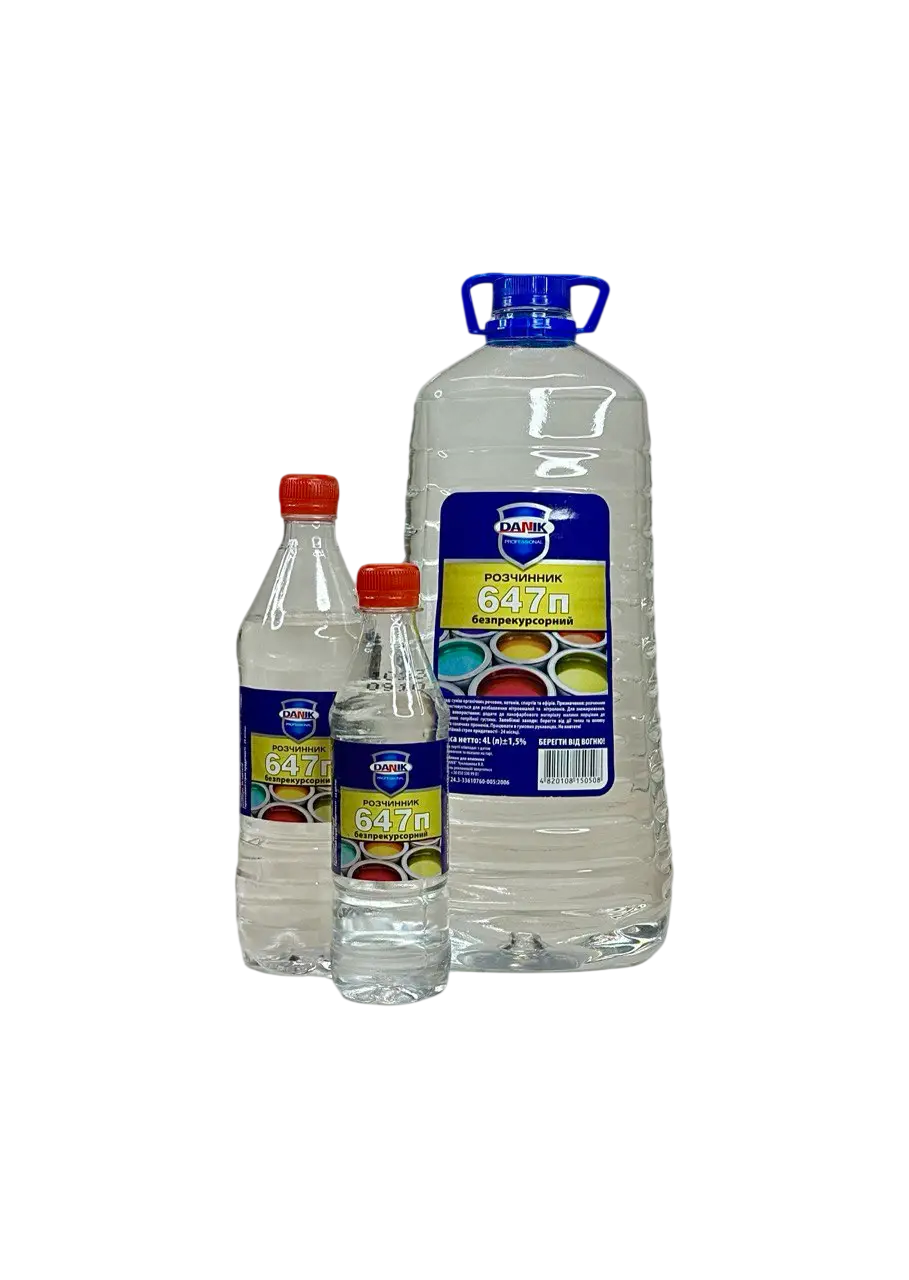 Розчинник 647п безпрекурсорний DANIK