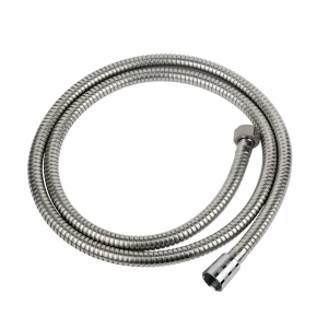 Шланг для душа 1/2" SS розтяжний з підшипником 150-180см AQUATICA XB-9353