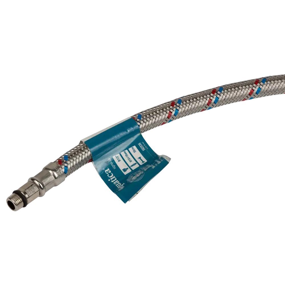 Шланги підводки 1/2" М10×18мм 30-120см AQUATICA - Зображення 2