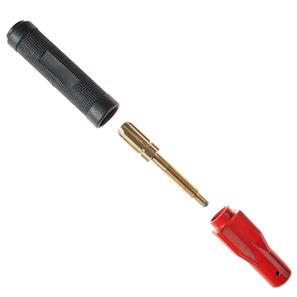 Тримач електродів Vitals Profi Swedish type L214 500A (латунь) - Зображення 2