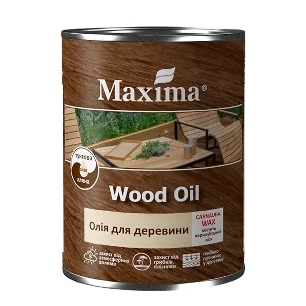 Олія для деревини TM "MAXIMA" 0,65кг