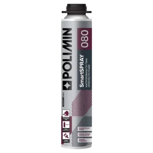 Ізоляційна спрей-піна SMART SPRAY 080 Полімін 810мл