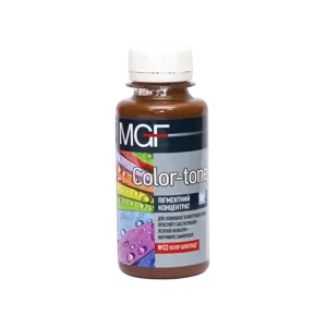 Колорант MGF Color-tone барвник пігментний концентрат №22 шоколад 0,1л