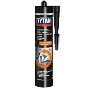 Герметик каучуковий для покрівлі TYTAN PROFESIONAL 280 мл безколірний