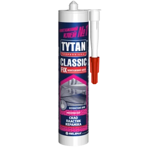 Клей монтажний Classic Fix TYTAN PROFESIONAL прозорий