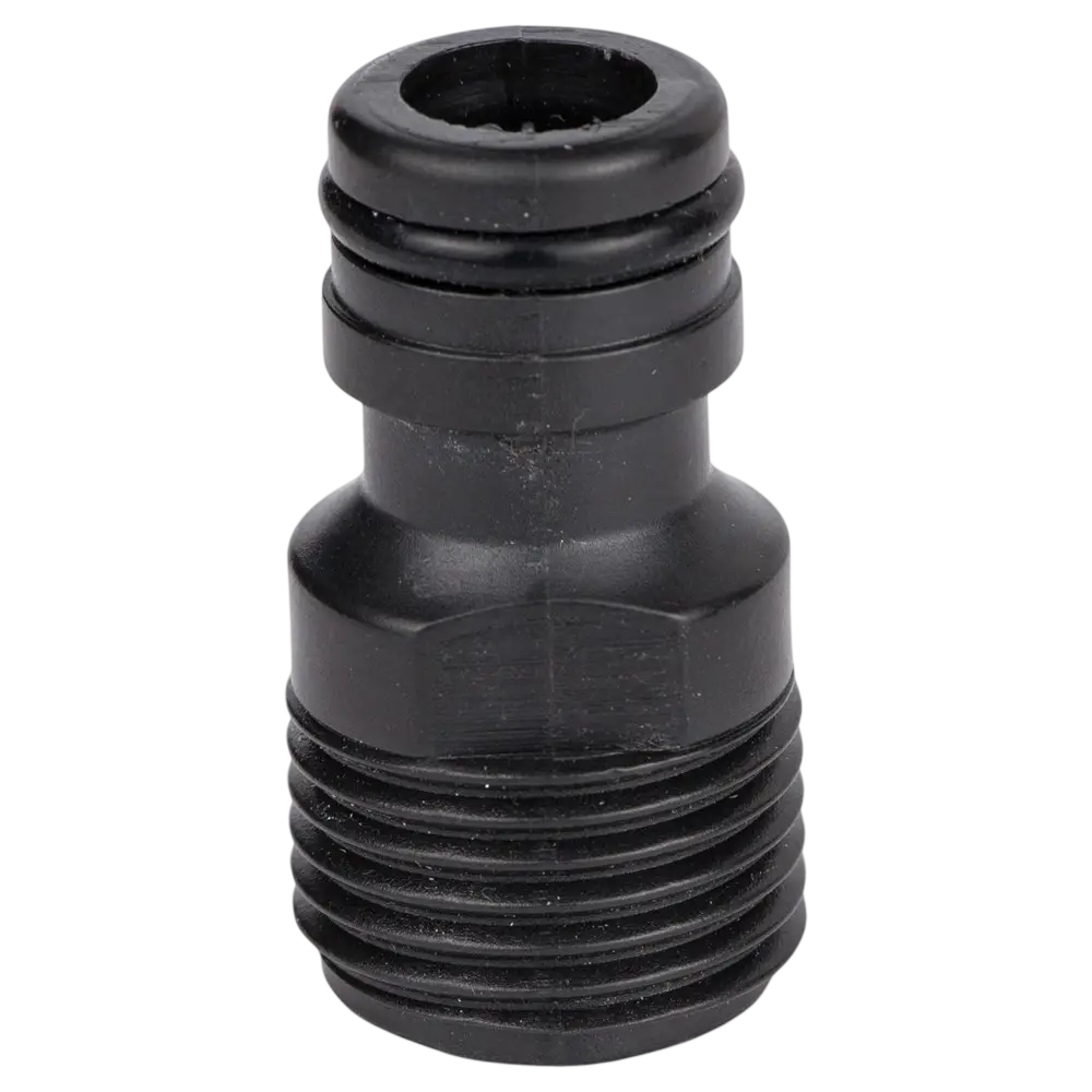 Адаптер для конектора 1/2" з зовнішньою різьбою 1/2" (ABS) GRAD