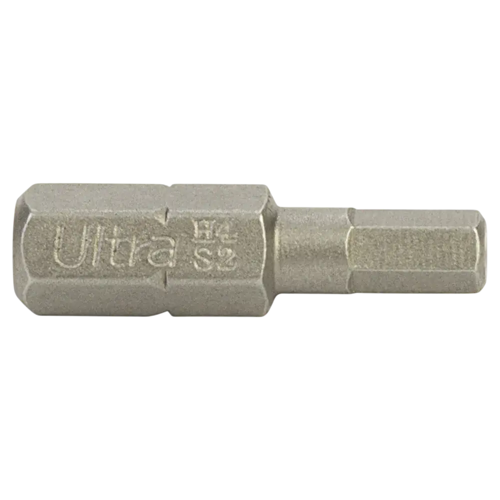 Біти HEX 4×25мм ¼" S2 ULTRA - Зображення 2