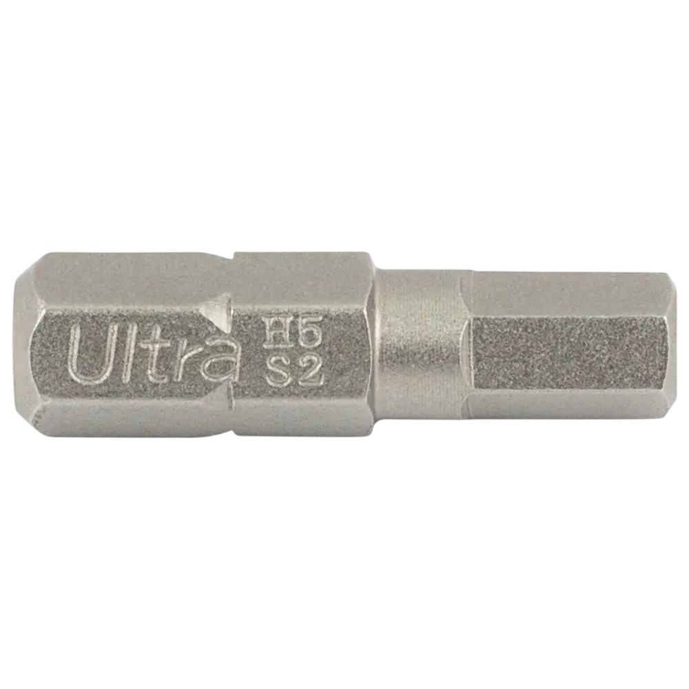 Біти HEX 5×25мм ¼" S2 ULTRA - Зображення 2