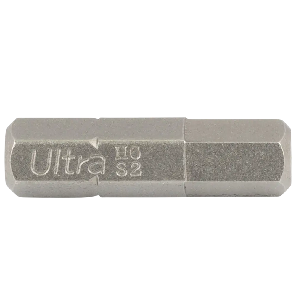 Біти HEX 6×25мм ¼" S2 ULTRA - Зображення 2