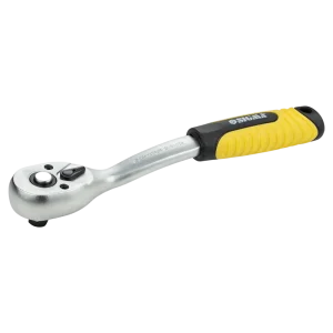 Ключ-тріскачка з вигнутою ручкою 3/8" 200мм 72T CrV SIGMA