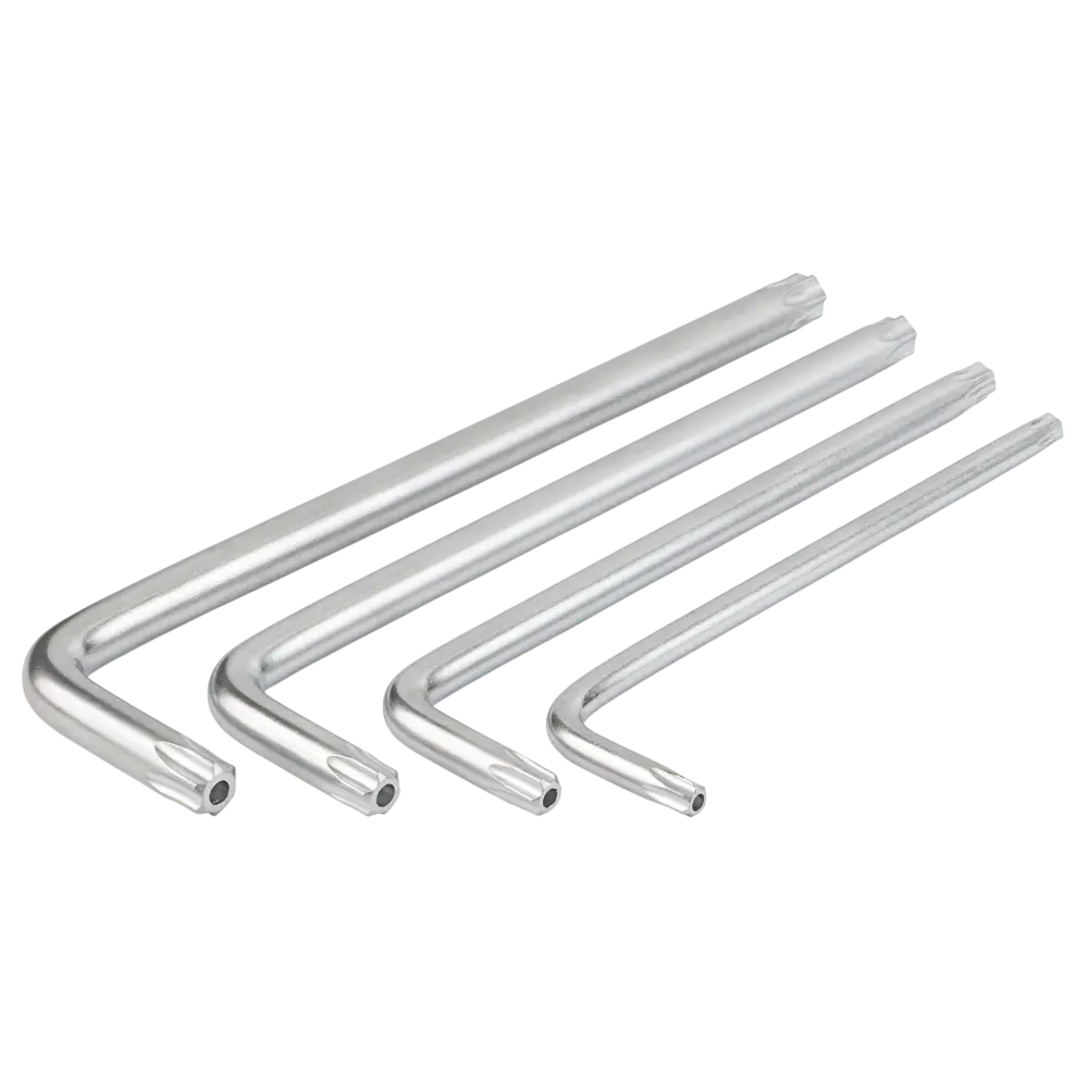 Ключі TORX 9шт T10-T50мм CrV (середні з отвором) SIGMA - Зображення 3