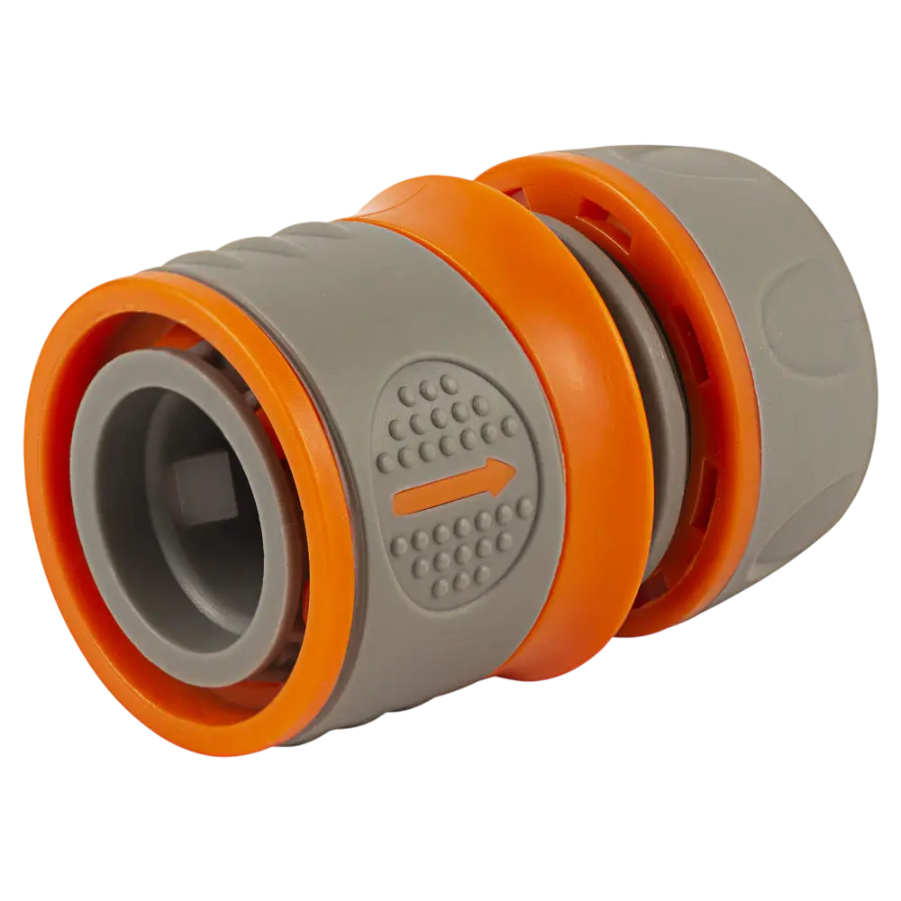 Конектор 1/2" швидкознімний для шланга 1/2" (ABS+TPR) FLORA - Зображення 2