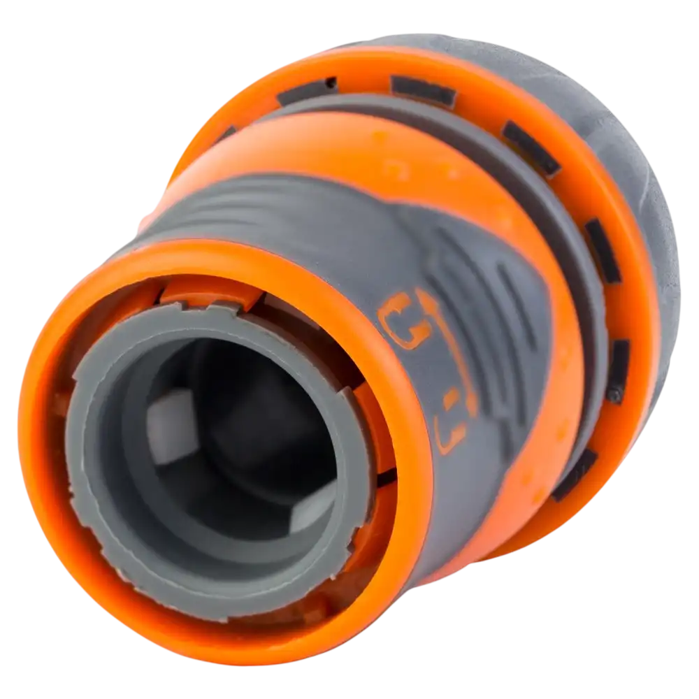 Конектор 1/2" швидкознімний для шланга 3/4" з замком (ABS+TPR) FLORA - Зображення 2
