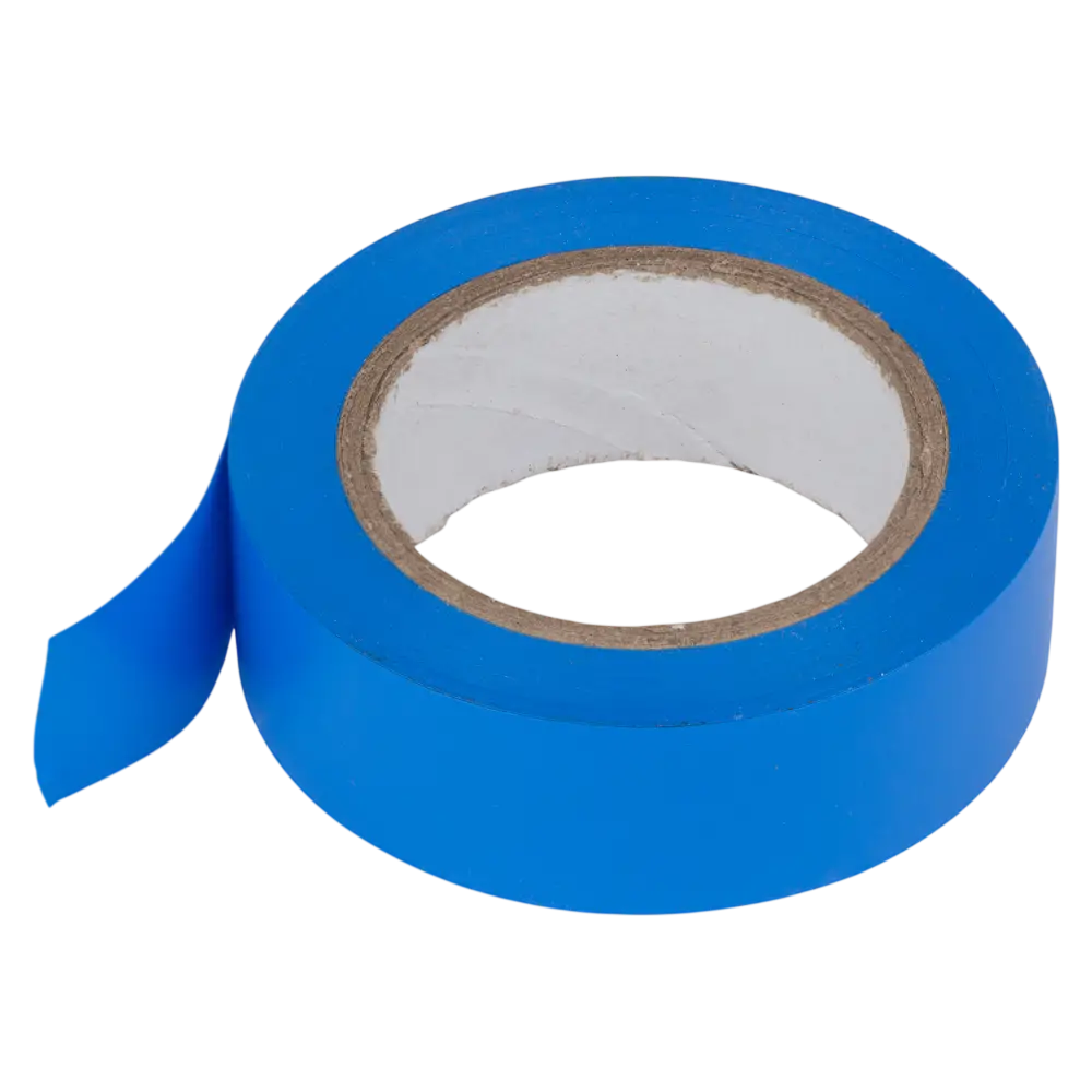 Стрічка ізоляційна ПВХ (синя) 0.13мм×19мм×10м Premium SIGMA - Зображення 2