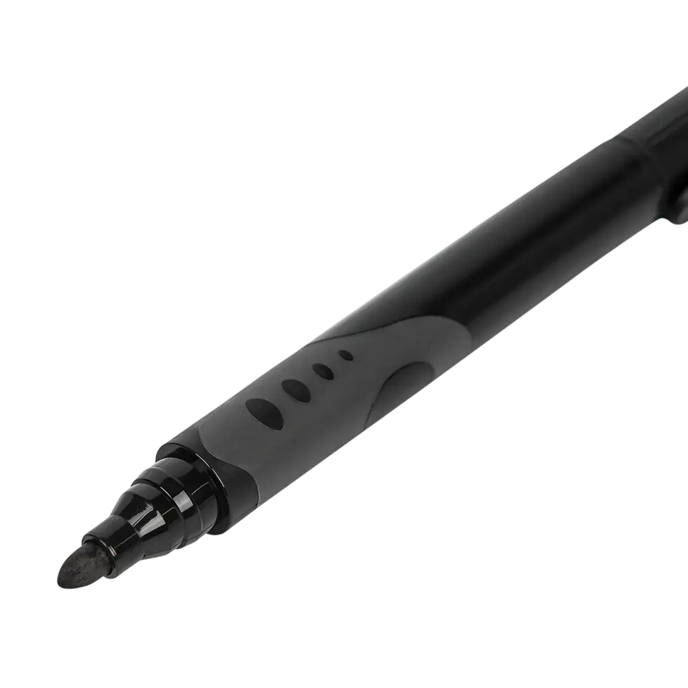 Маркер перманентний чорний конусоподібний 2-3мм довжина 145мм SIGMA (8021601) - Зображення 2