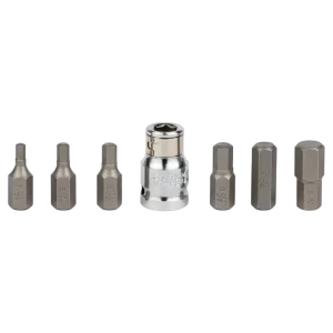 Набір біт HEX 1/2" 7шт S2 (пласт кейс) ULTRA