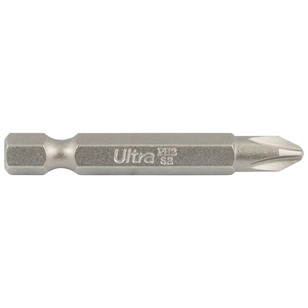 Біти PH2×50мм ¼" S2 ULTRA